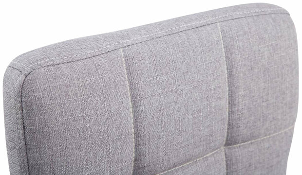 4-delige set Palma Lounger V2 Stof, Grijs