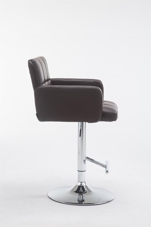 Barstoel Les Engalos Kunstleder C, Bruin