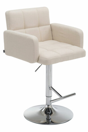 Barstoel Les Engalos Stof C, Creme