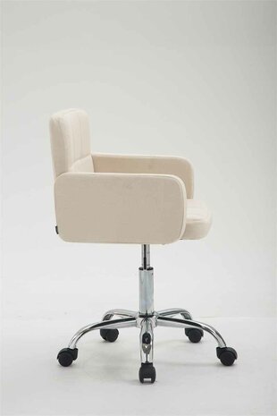 Werkstoel Les Engalos Stof, Creme