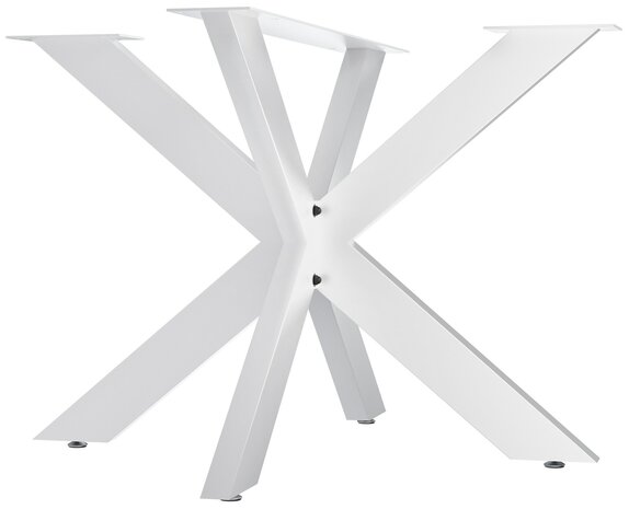 Tafelpoten Belixe 100x100 cm, Wit