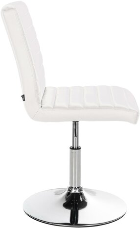 2-delige set eetkamerstoel Alves kunstleer, Wit