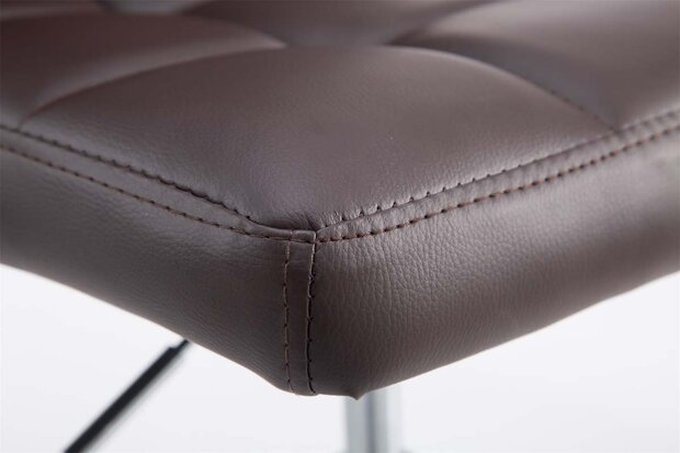 2-delige Lounger Pilmi V2 Kunstleer, Bruin