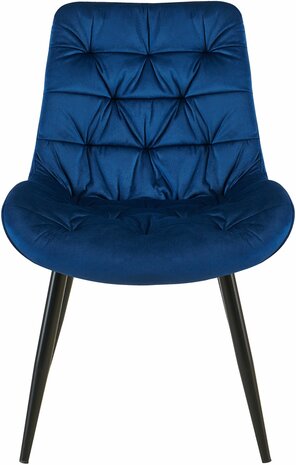 Set van 2 eetkamerstoelen Rissfird, Blauw