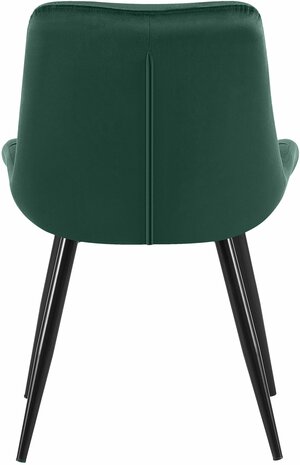 Set van 2 eetkamerstoelen Rissfird, Groen