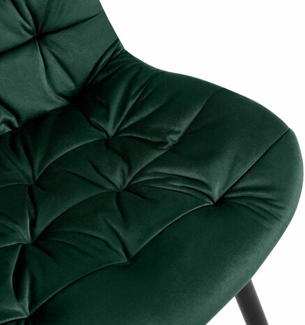 Set van 2 eetkamerstoelen Rissfird, Groen