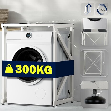 Wasmachine rek Celab, Wit