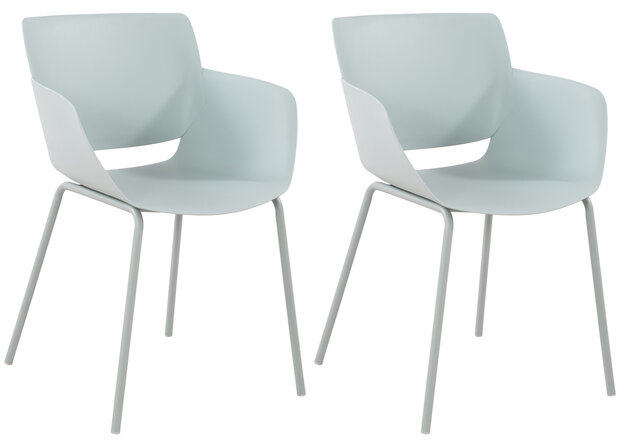 2-delige set stoel Ilpini, 