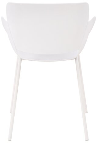 2-delige set stoel Ilpini, Wit