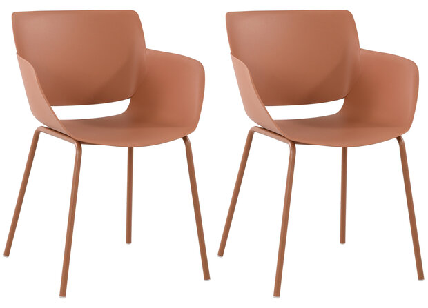 2-delige set stoel Ilpini, 