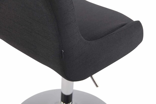 Lounger Cleb Stof, Zwart