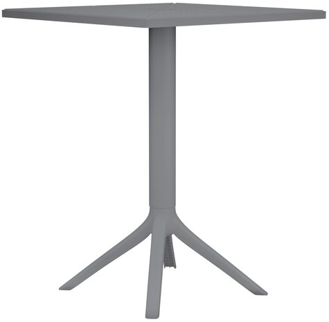 Tafel Navelu 60x60 cm, Grijs