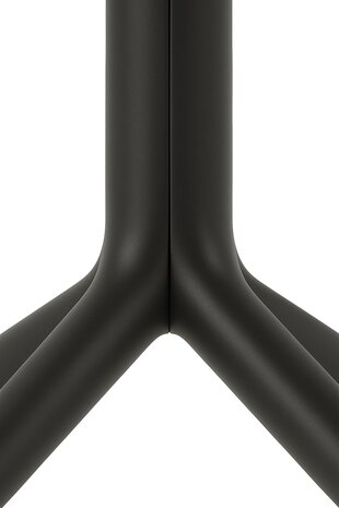 Tafel Lanvel 80x80 cm, Zwart