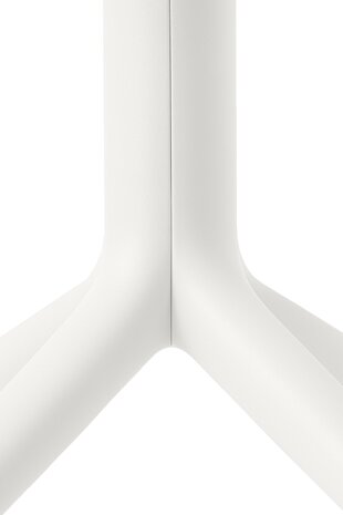 Tafel Lanvel 80x80 cm, Wit