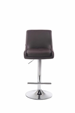 Barstoel Cleb Kunstleer C, Bruin