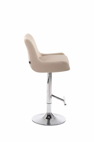 Barstoel Cleb Stof C, Creme