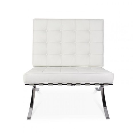 Barcelona Chair Wit