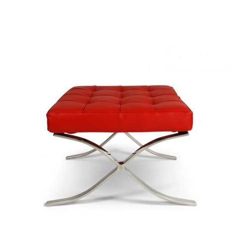 Barcelona Hocker Rood