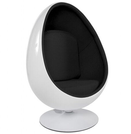 Fauteuil Valerie (Egg Chair / Ei Stoel) Wit