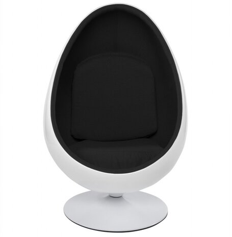 Fauteuil Valerie (Egg Chair / Ei Stoel) Wit