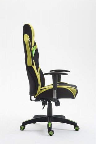 Gaming Stoel Dylan Stof Groen (ideaal voor lange of zware personen)