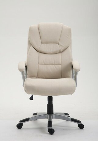 Bureaustoel Bowie Stof Creme