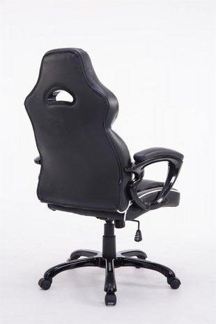 Gaming Stoel Enzo Zwart (brede zitting - zware belasting)