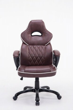 Gaming Stoel Enzo Bordeaux Rood (brede zitting - zware belasting)