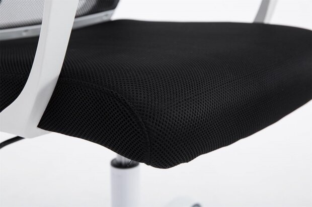 Bureaustoel Claartje Zwart-Netbekleding-Modern-Trendy