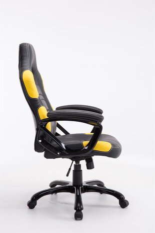 Gaming Stoel Dexter Zwart Geel