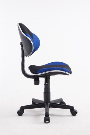 Bureaustoel Aicha Zwart Blauw