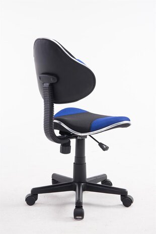 Bureaustoel Aicha Zwart Blauw