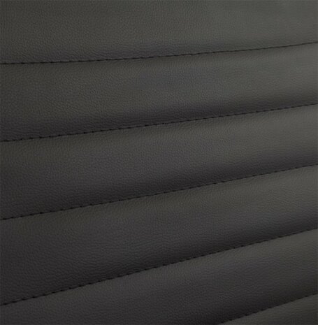 Bureaustoel Dallas Zwart-Design-Leer