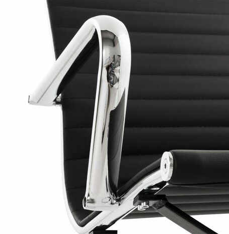 Bureaustoel Dallas Zwart-Design-Leer