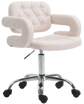 Bureaustoel Jorinde Stof Beige
