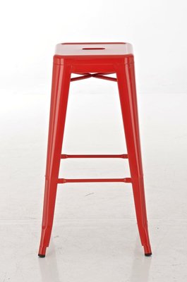 Set van 2 barkrukken Jashuo Rood
