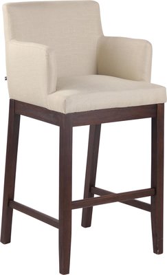 Barkruk Loreda stof Creme,antik