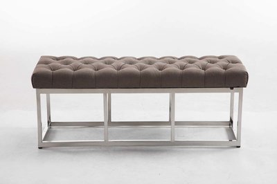Bank Uman E stof Taupe,120 cm