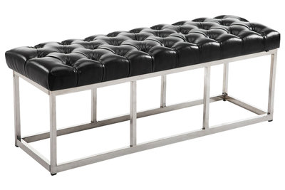 Bank Uman E Zwart,120 cm