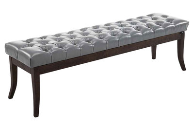 Bank Remsas Grijs,150 cm