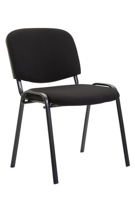 Bezoekersstoel Kin Stof Zwart