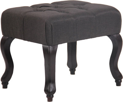Hocker Brist stof Grijs,antik-dunkel