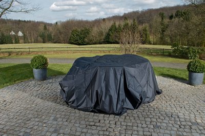 Beschermhoes 210x90 Zwart