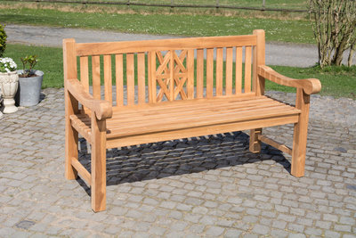 Teakbank Flarido teak,150 cm,