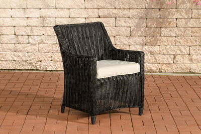 Fauteuil Sandnes 5 mm Zwart,CremeWit