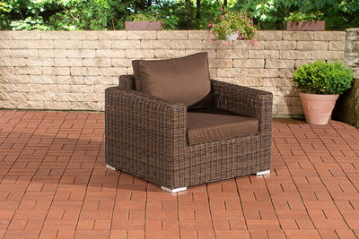 Fauteuil Bolbai / Madeira Bruin-meliert,terraBruin