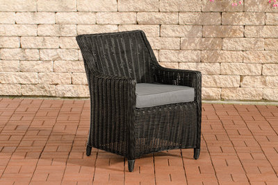 Fauteuil Sendnas 5 mm Zwart,eisenGrijs
