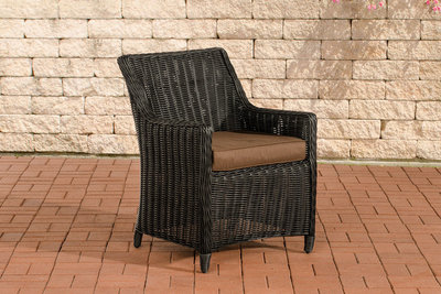 Fauteuil Sendnas 5 mm Zwart,terraBruin