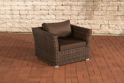 Fauteuil Mindil 5mm Bruin-meliert,terraBruin