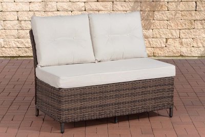Centraal element 120 cm Pindiri 5mm Bruin-meliert,CremeWit